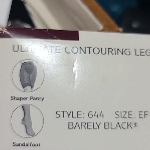 Hanes Smooth Illusions Contouring Collection Barely Black Shaper Panty - Picture 7 of 7